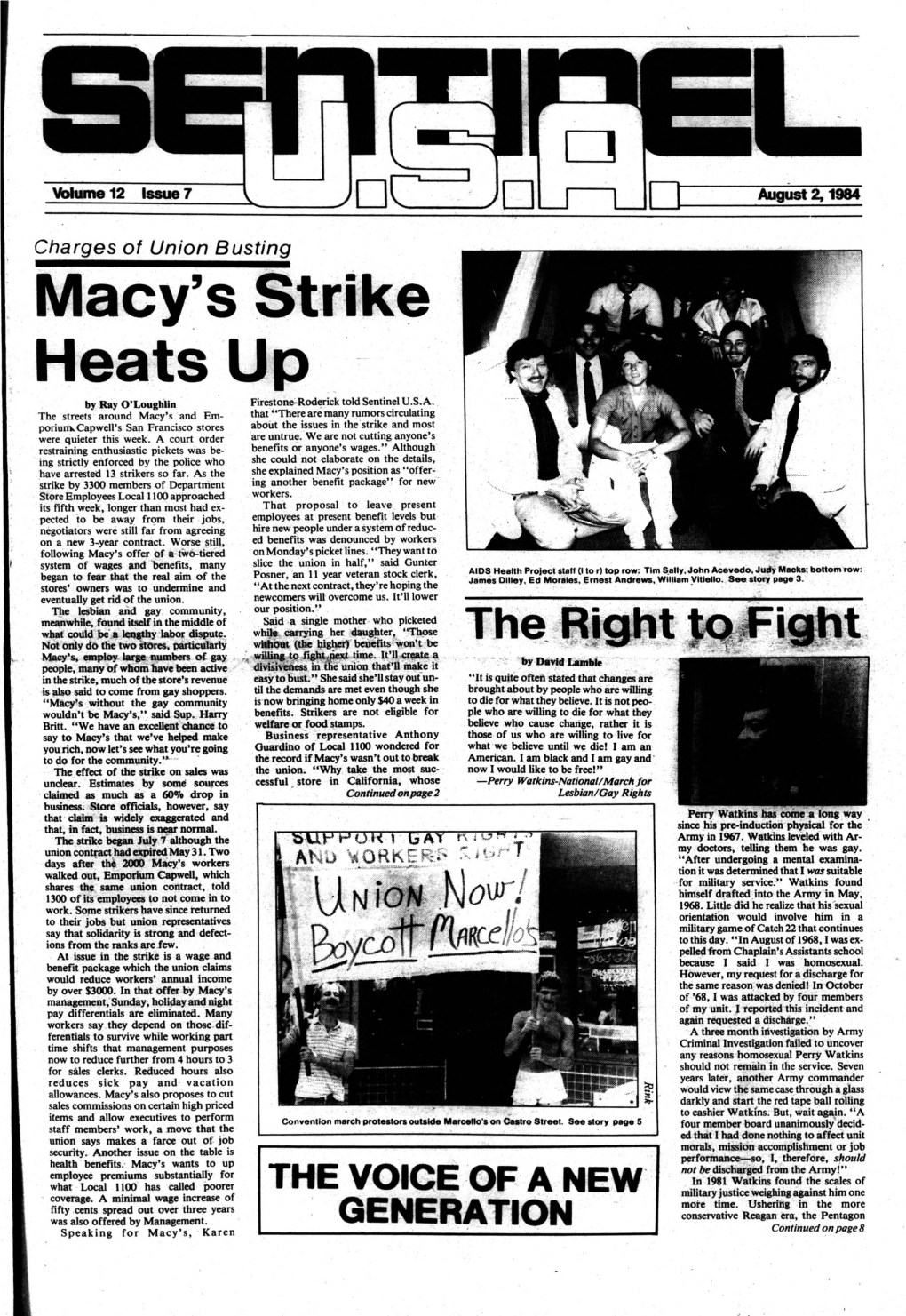 Macy's Strike Heats Up