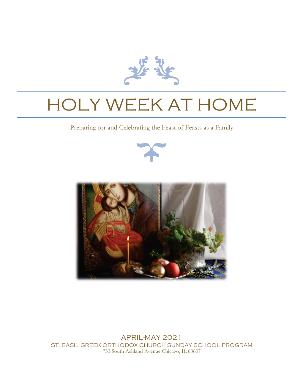 Holy Week at Home