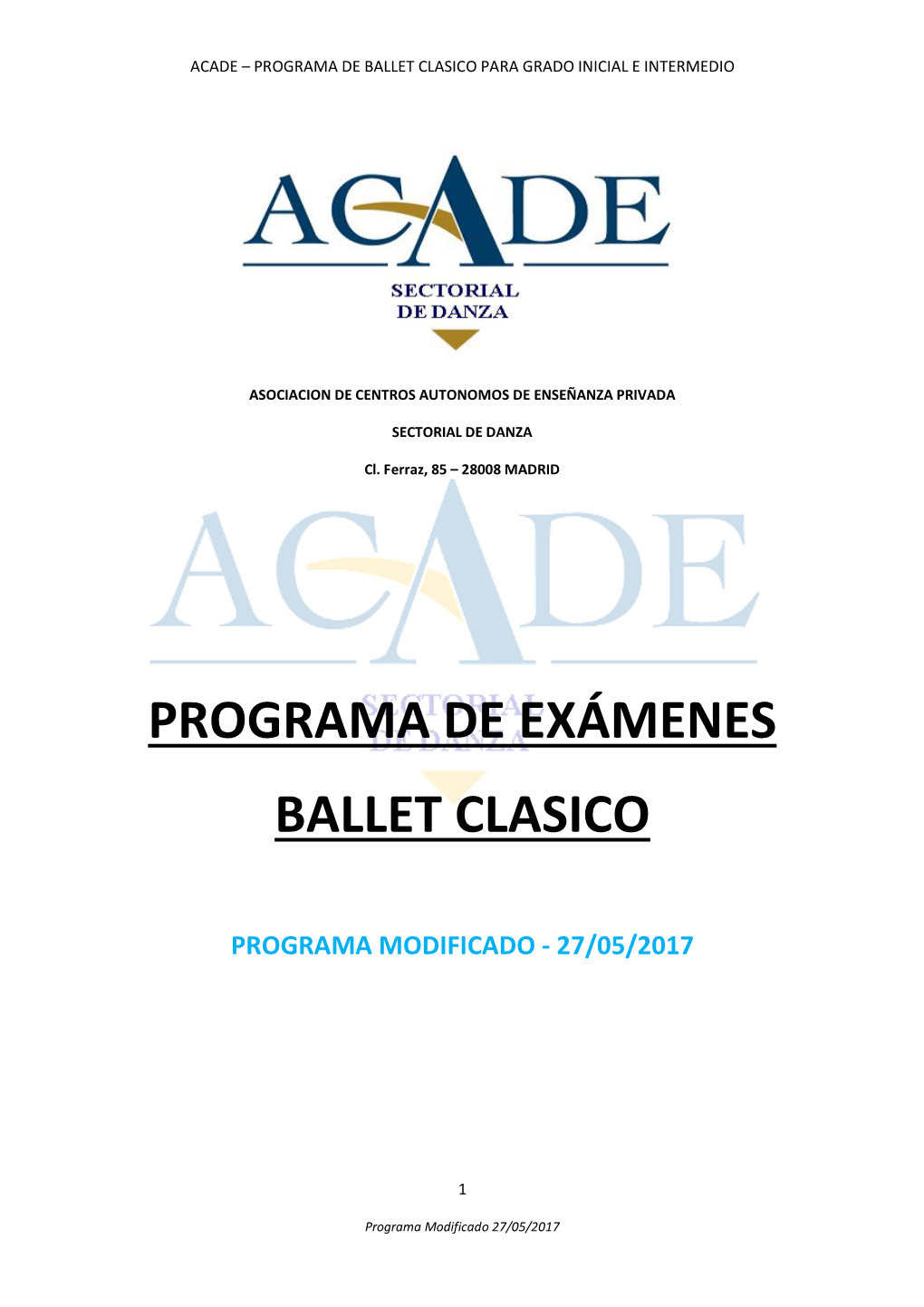 Ballet Profesional