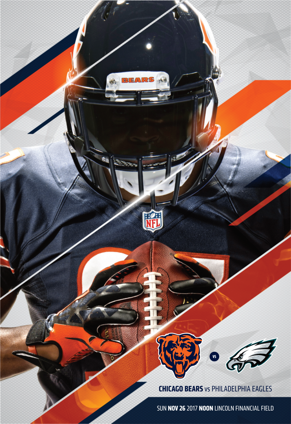 CHICAGO BEARS Vs PHILADELPHIA EAGLES