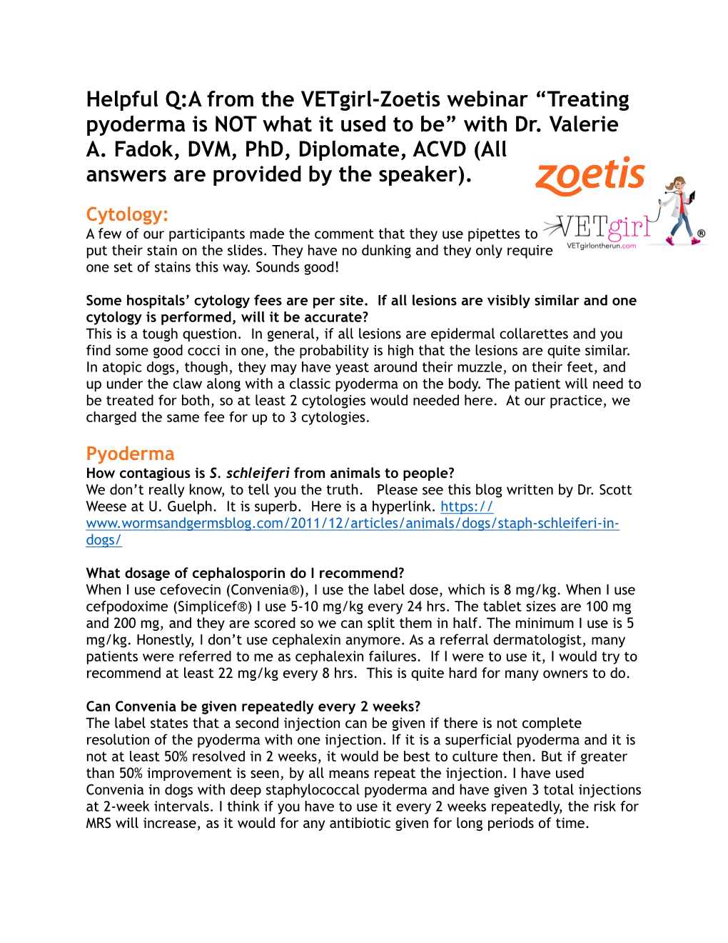 Treating Pyoderma Is NOT What It Used to Be Vetgirl Final