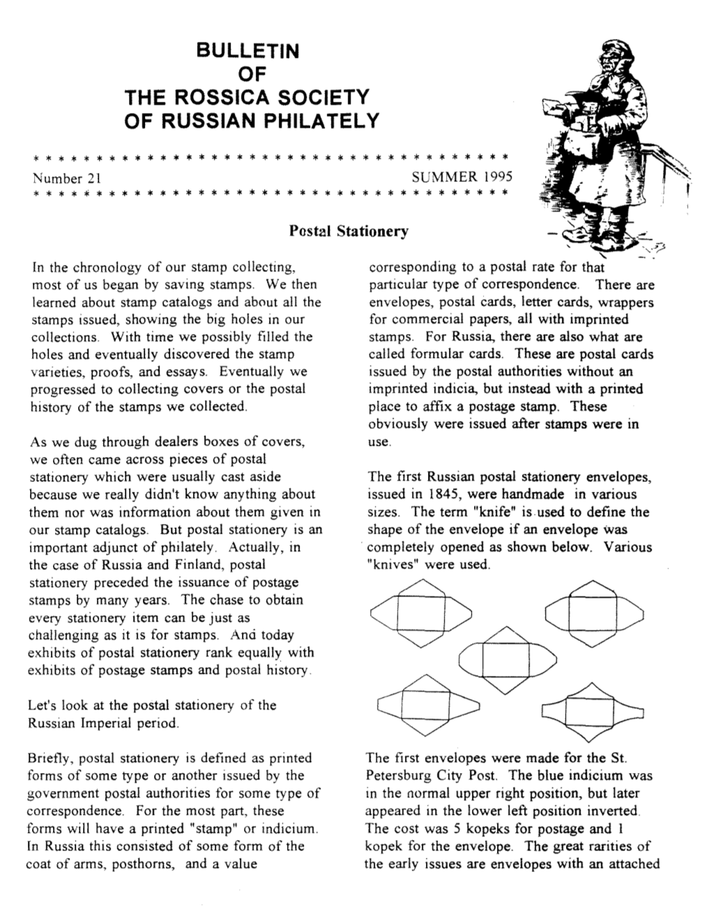 Bulletin of the Rossica Society of Russian Phi Lately