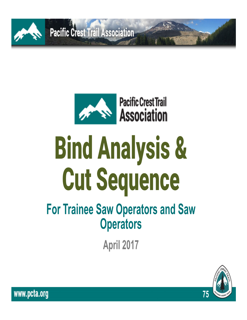 Bind Analysis & Cut Sequence