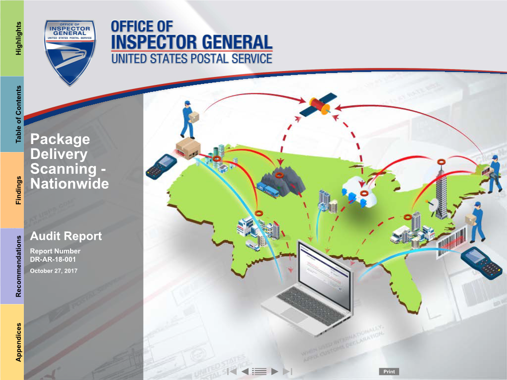 Package Delivery Scanning - Nationwide