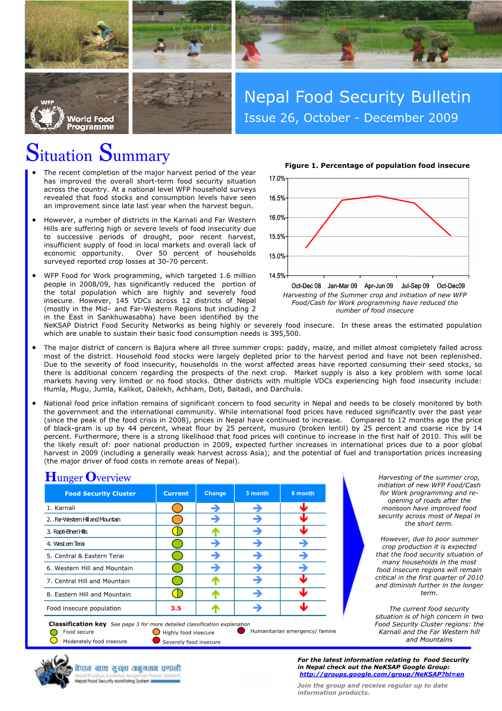 Food Security Bulletin 26