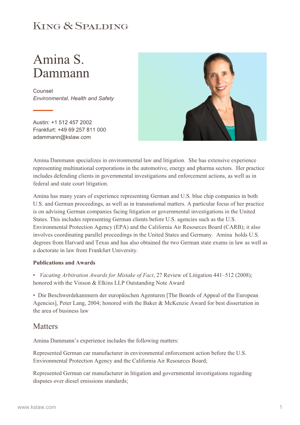 Amina S. Dammann