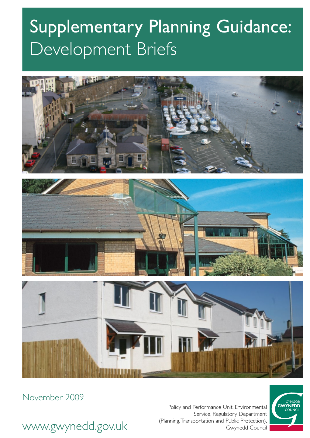 Supplementary Planning Guidance: Development Briefs