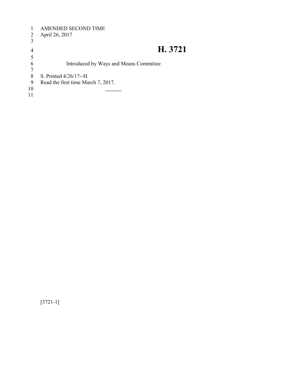 2017-2018 Bill 3721 Text of Previous Version (Apr. 26, 2017) - South Carolina Legislature Online