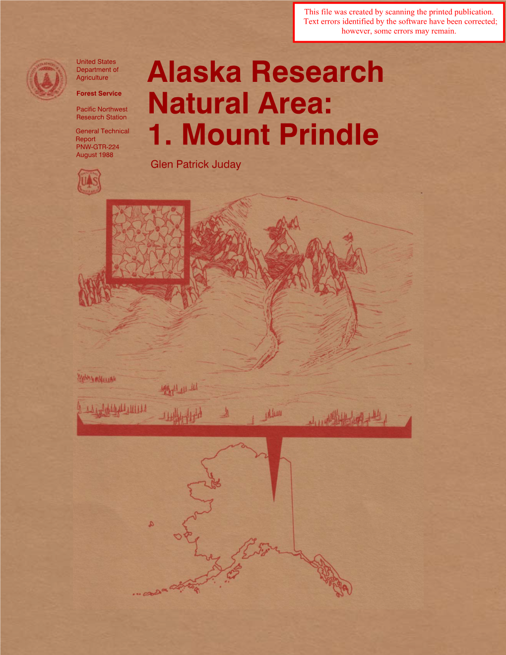 Alaska Research Natural Area: 1. Mount Prindle.