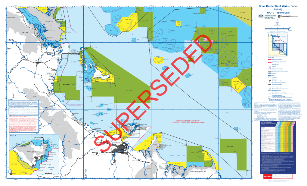 Great Barrier Reef Marine Parks Zoning MAP 7