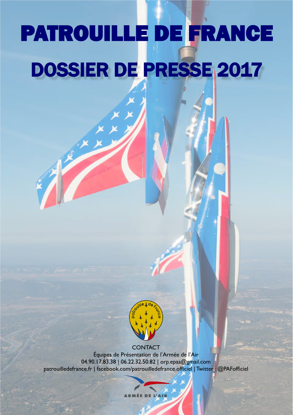 Patrouille De France Dossier De Presse 2017