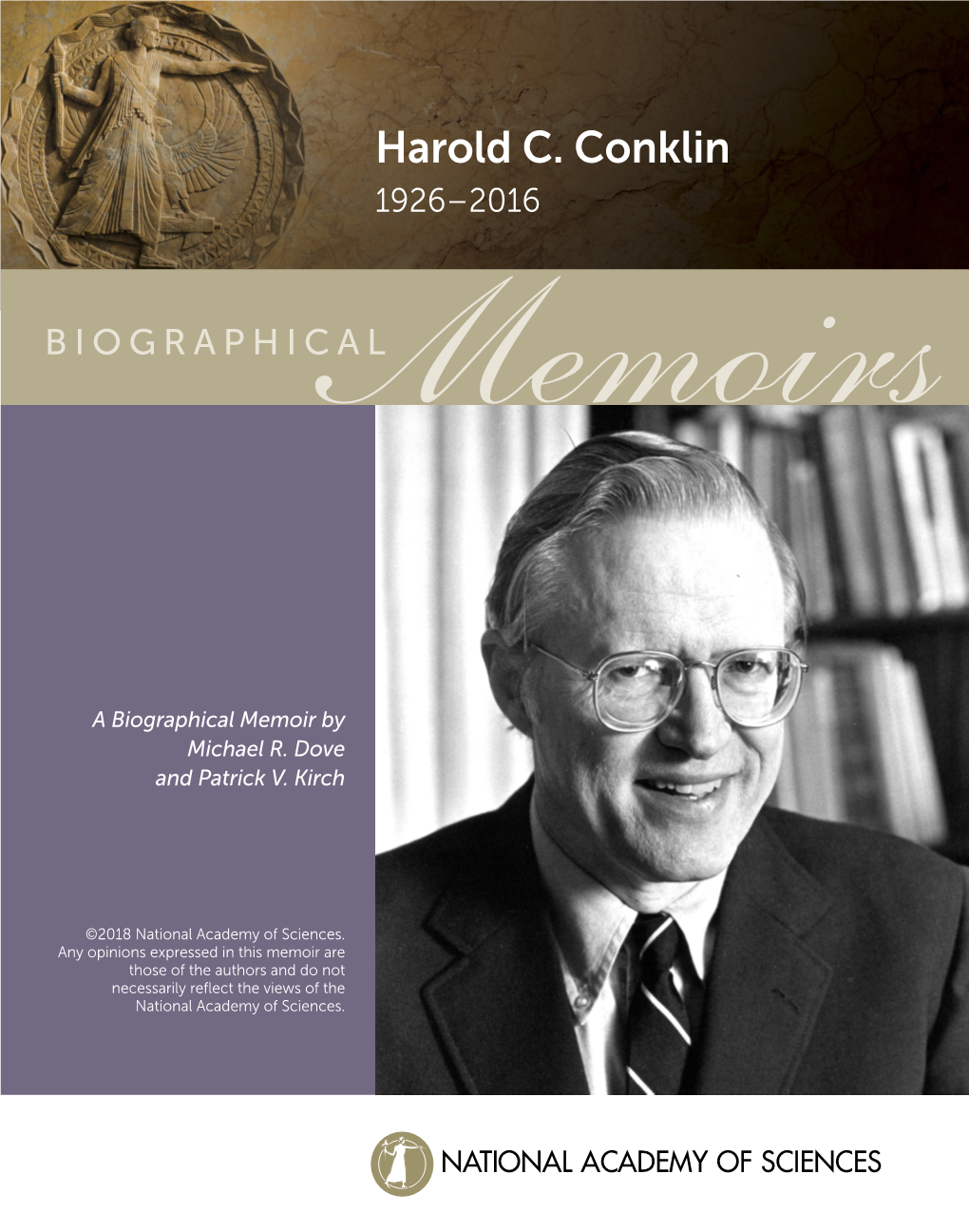 Harold C. Conklin 1926–2016