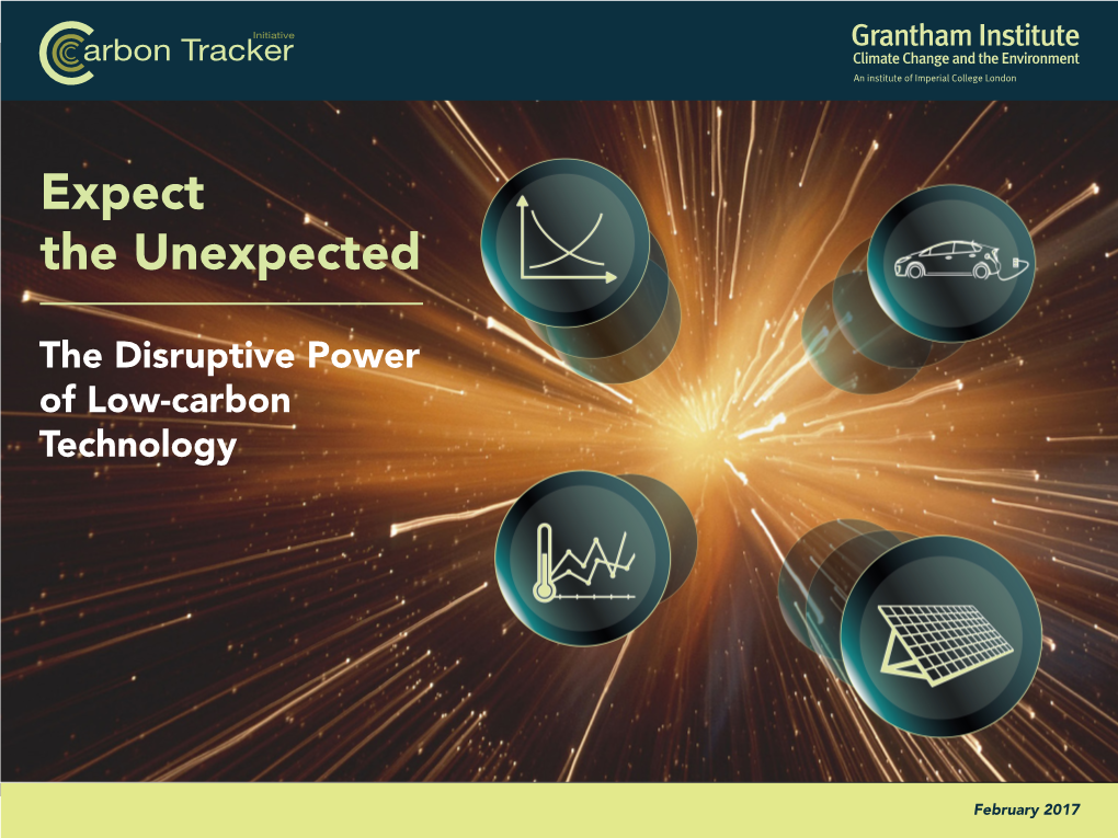 Carbon Tracker and Grantham Institute, Expect the Unexpected