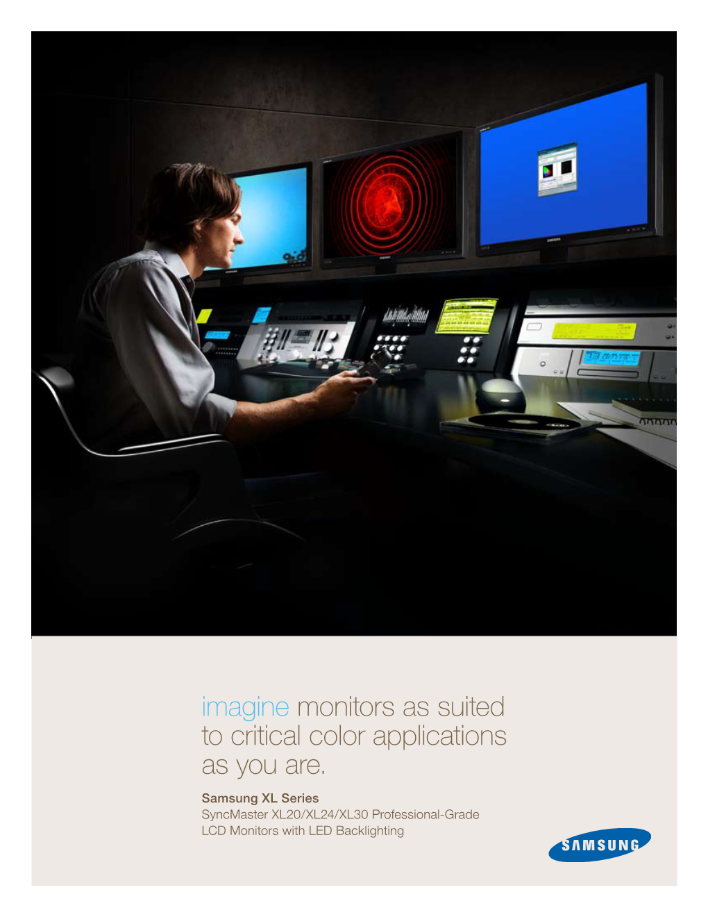 Imagine Monitors As Suited to Critical Color Applications As You Are