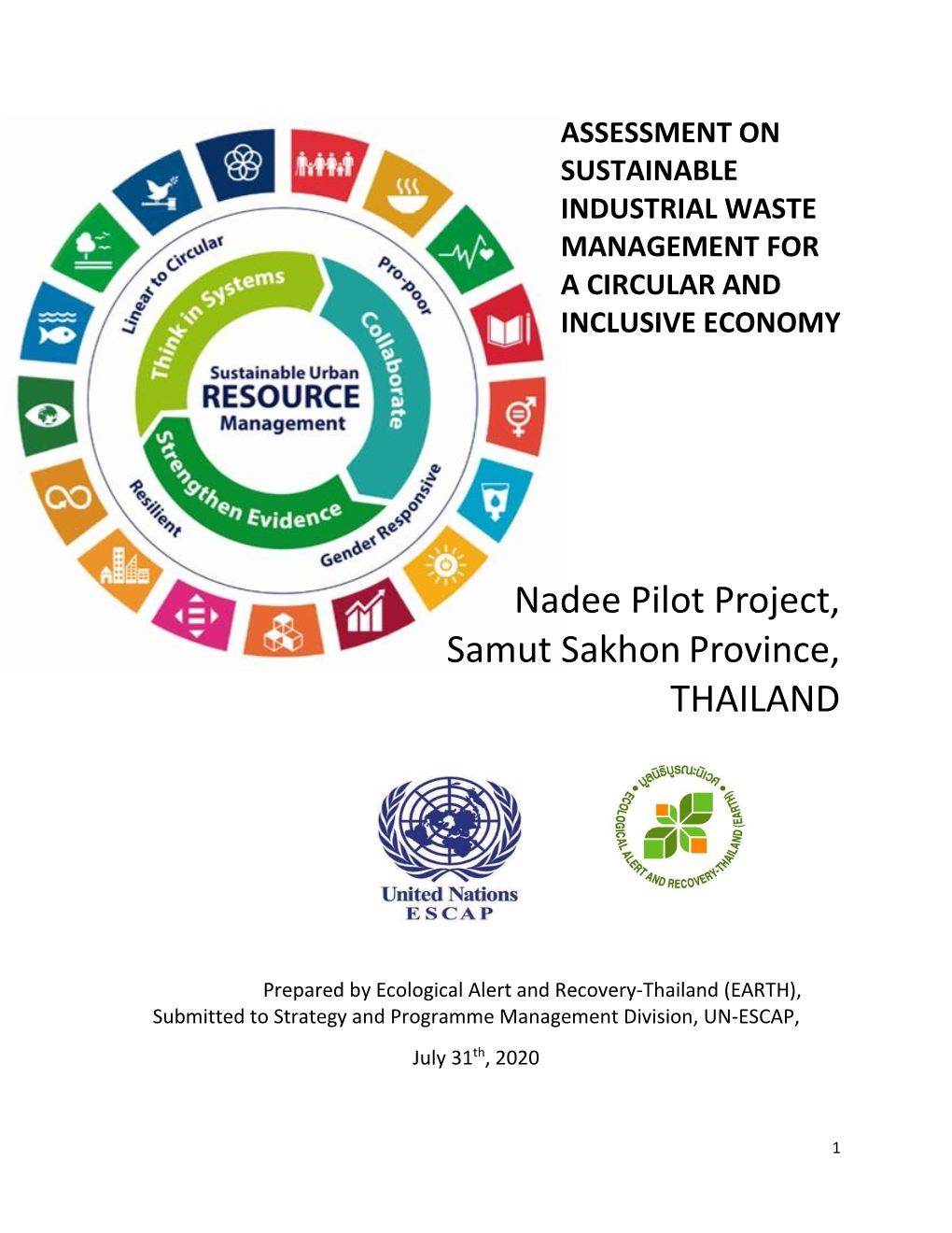 Nadee Pilot Project, Samut Sakhon Province, THAILAND