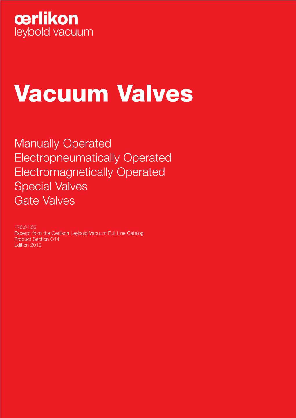 Vacuum Valves