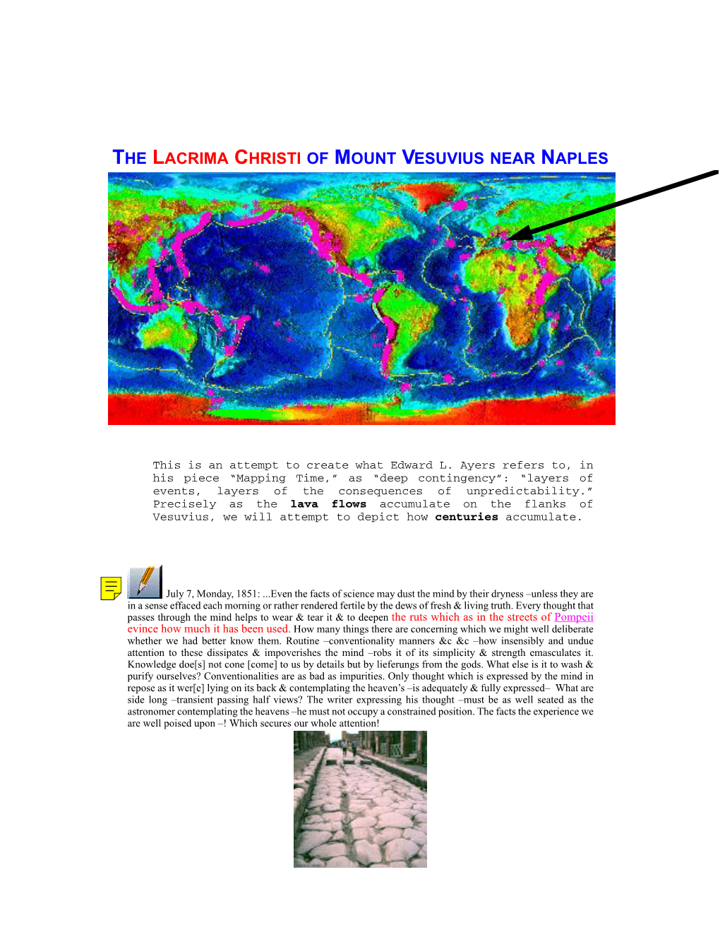 Vesuvius Near Naples