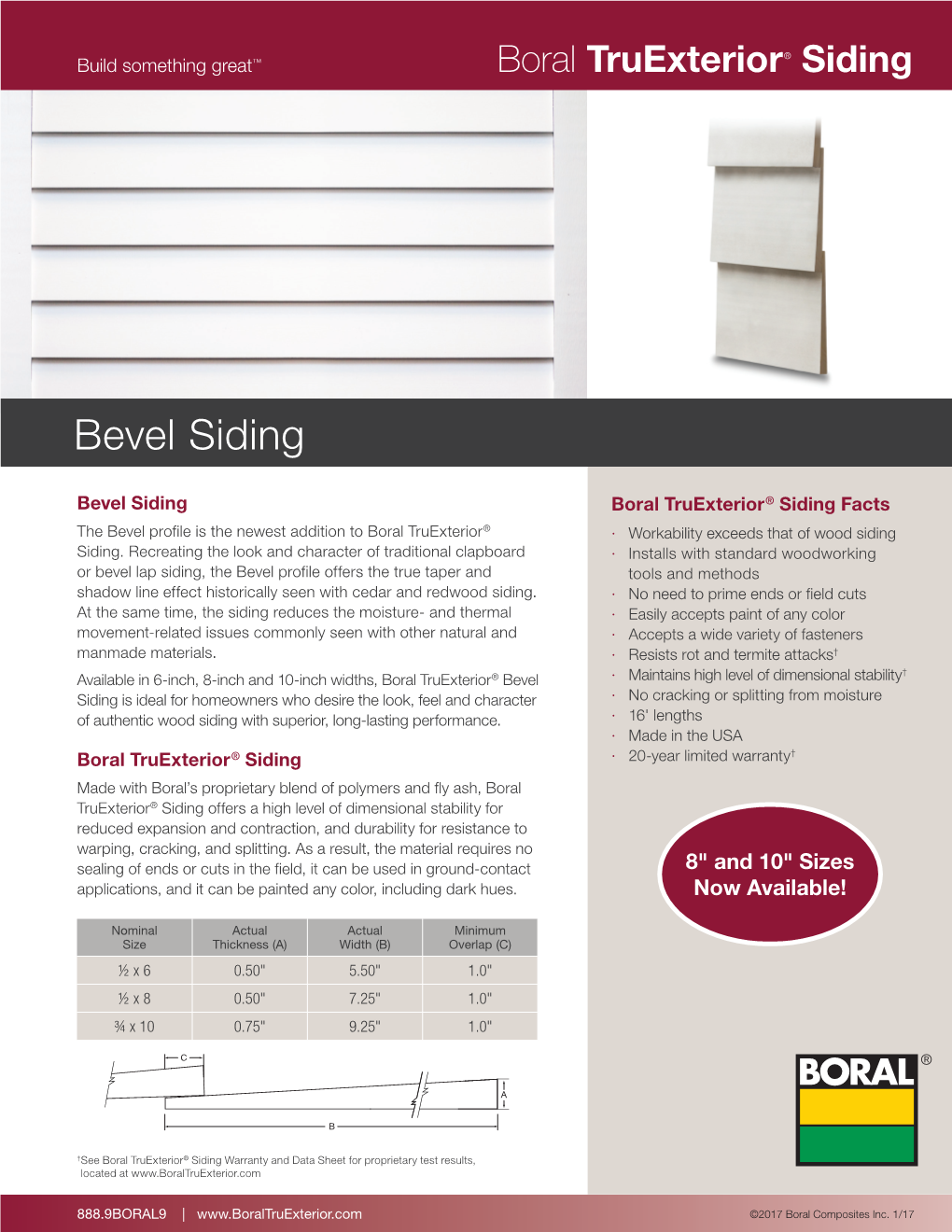 Boral Bevel Siding