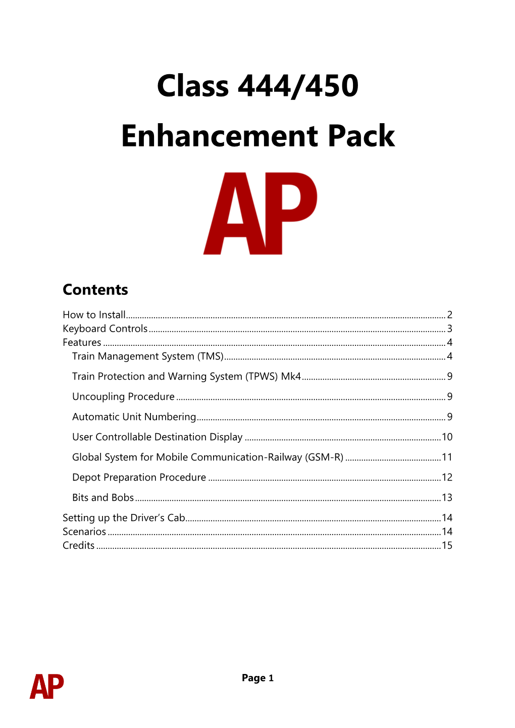 Class 444/450 Enhancement Pack