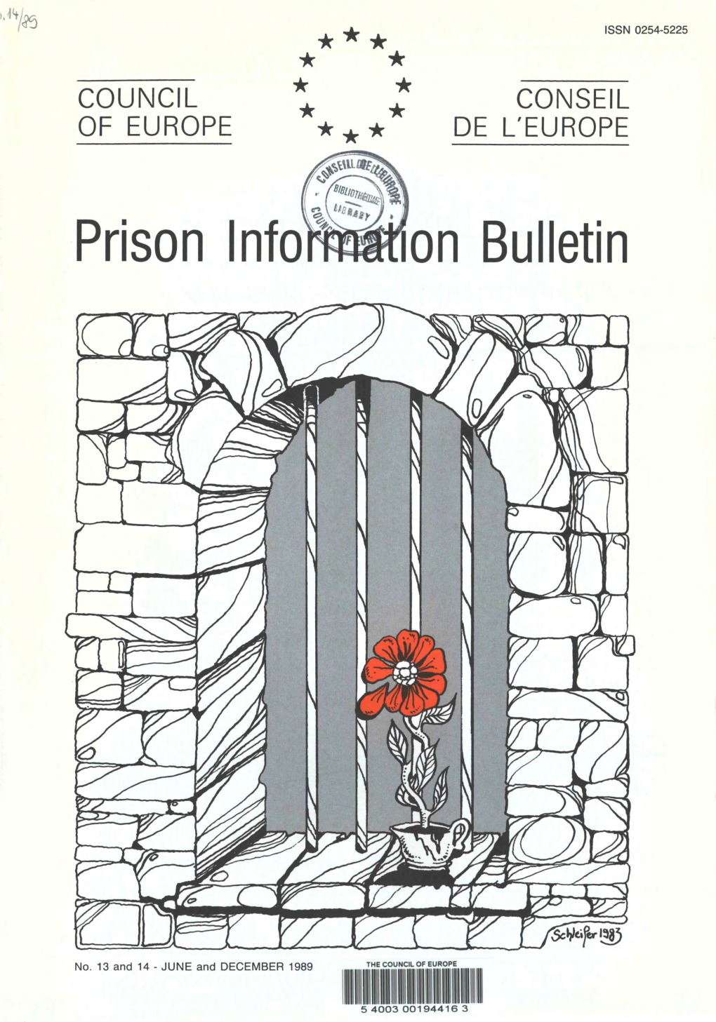 PRISON INFORMATION BULLETIN Page 13 and 14/89 Foreword
