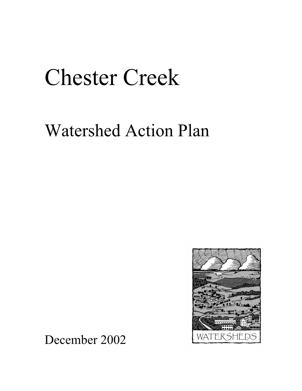 Watershed Action Plan