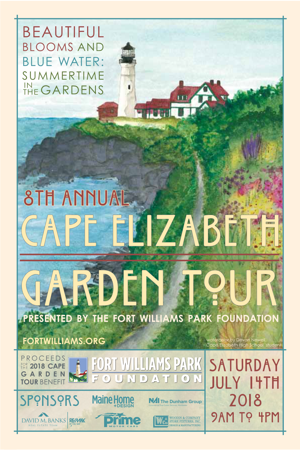 Cape Elizabeth Garden Tour Presented by the Fort Williams Park Foundation