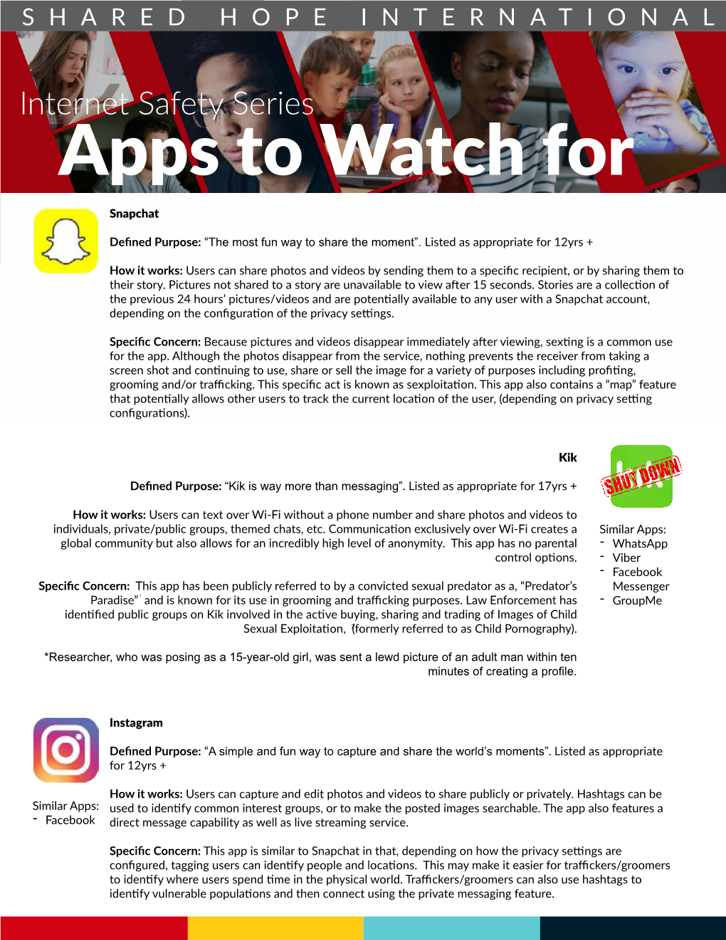 Internet Safety Series Apps to Watch For