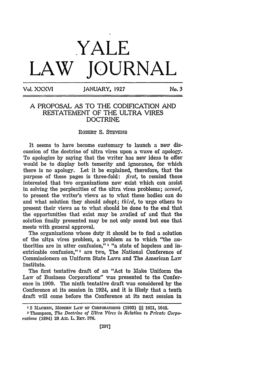 Yale Law Journal