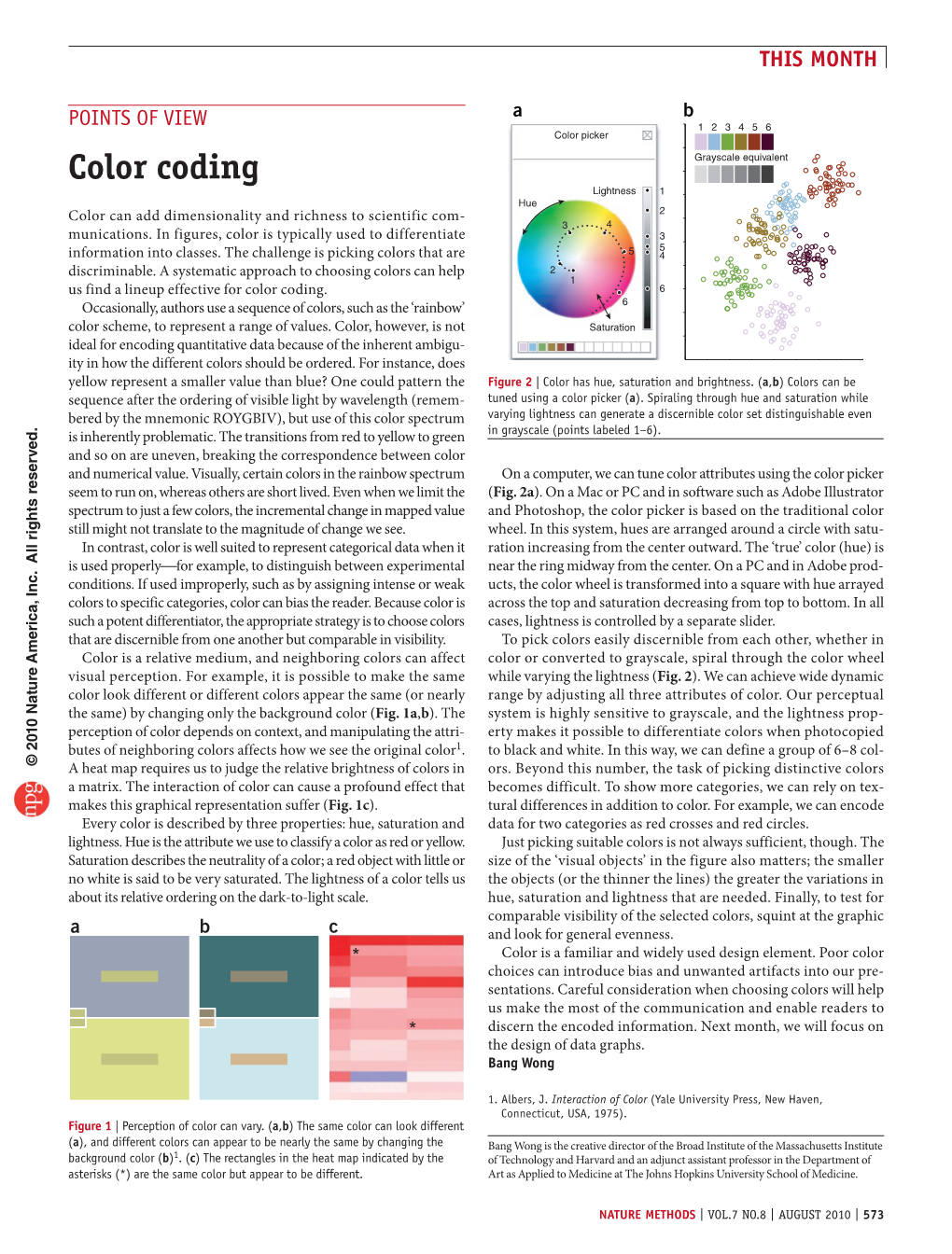 Points of View: Color Coding