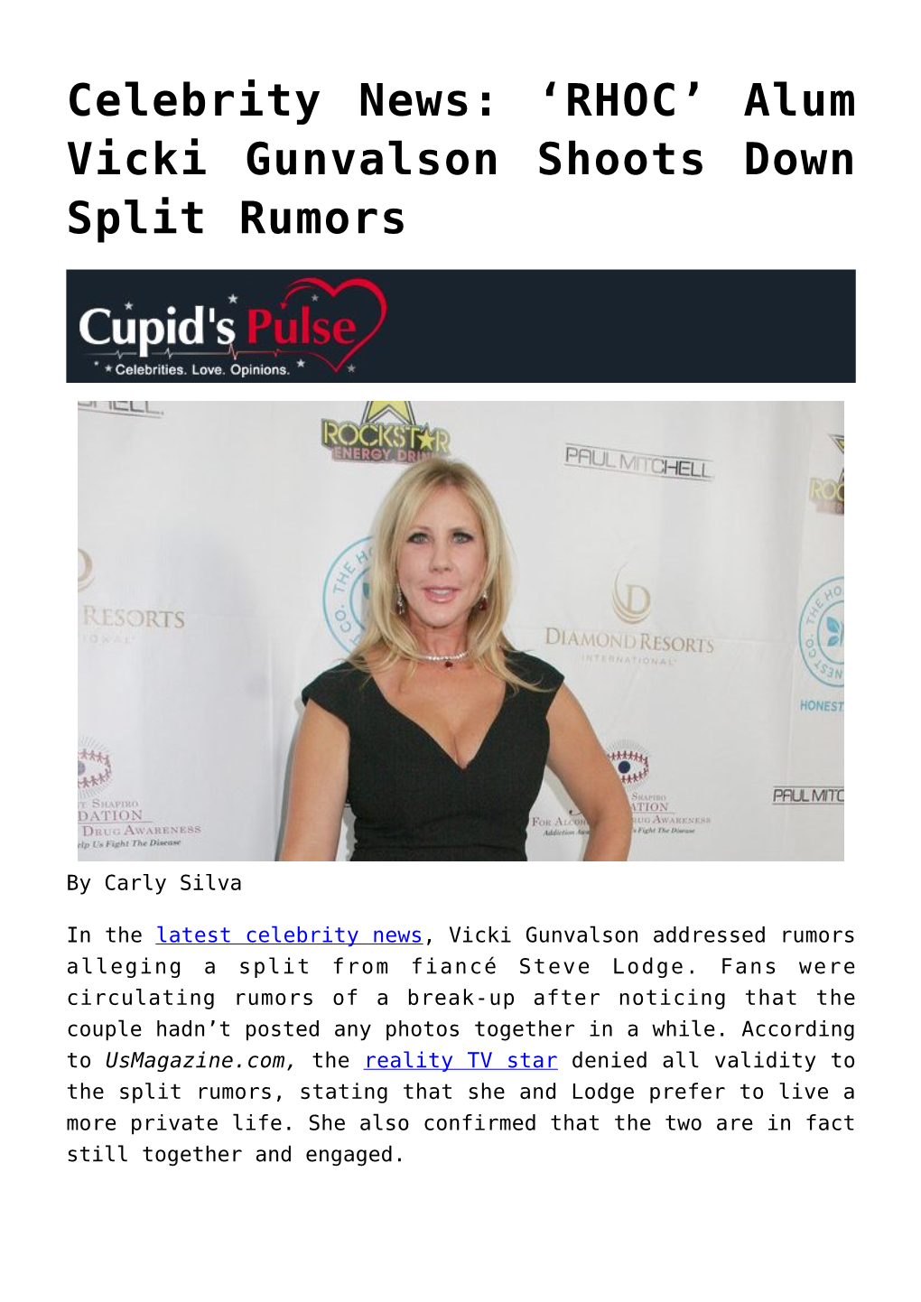 Alum Vicki Gunvalson Shoots Down Split Rumors