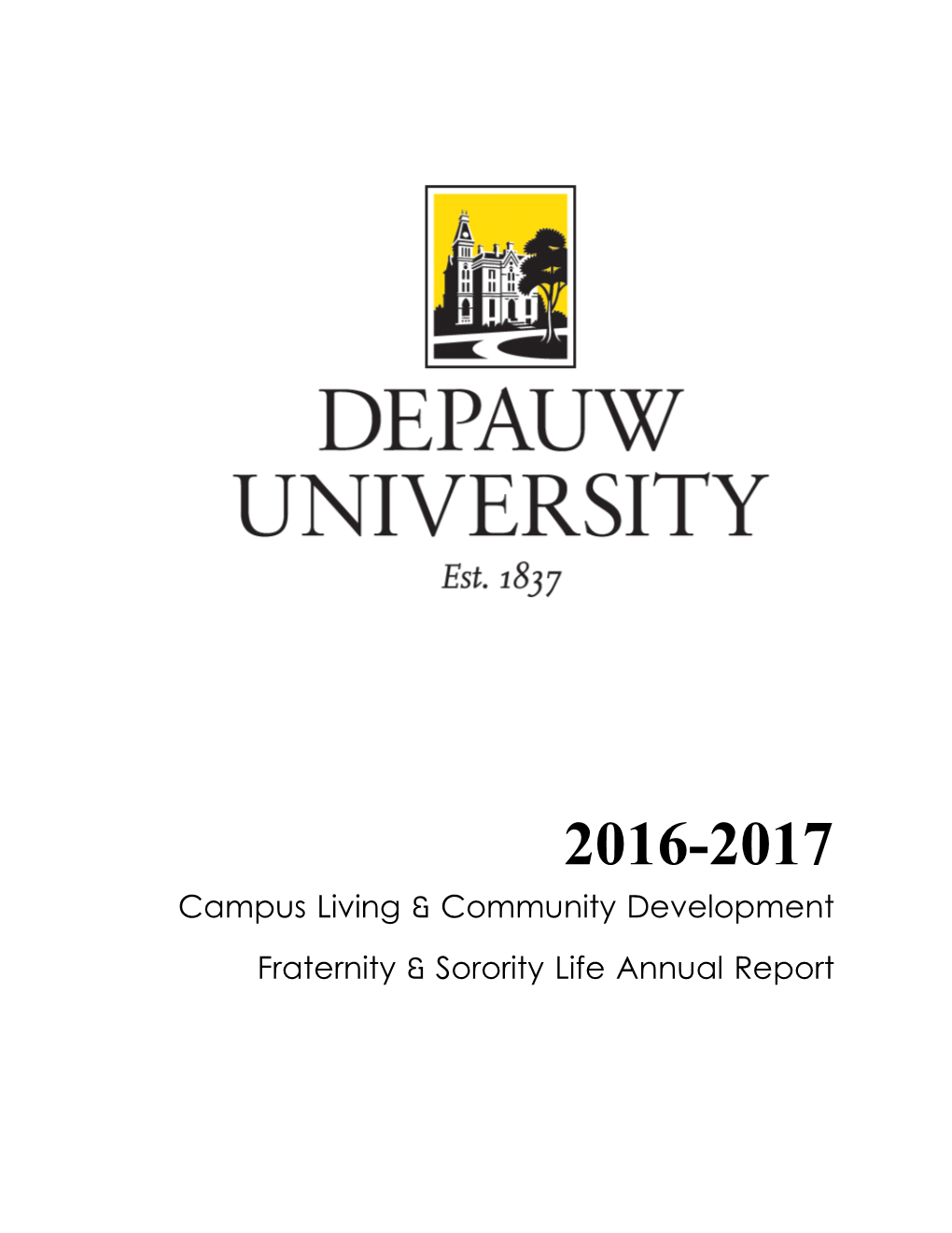 Campus Living & Community Development Fraternity & Sorority