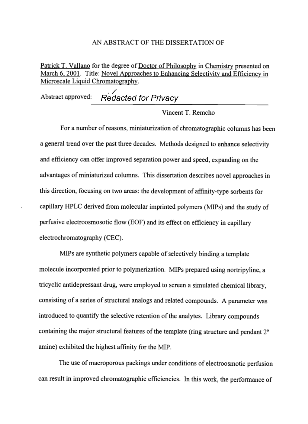 Novel Approaches to Enhancing Selectivity and Efficiency in Microscale Liquid Chromatography