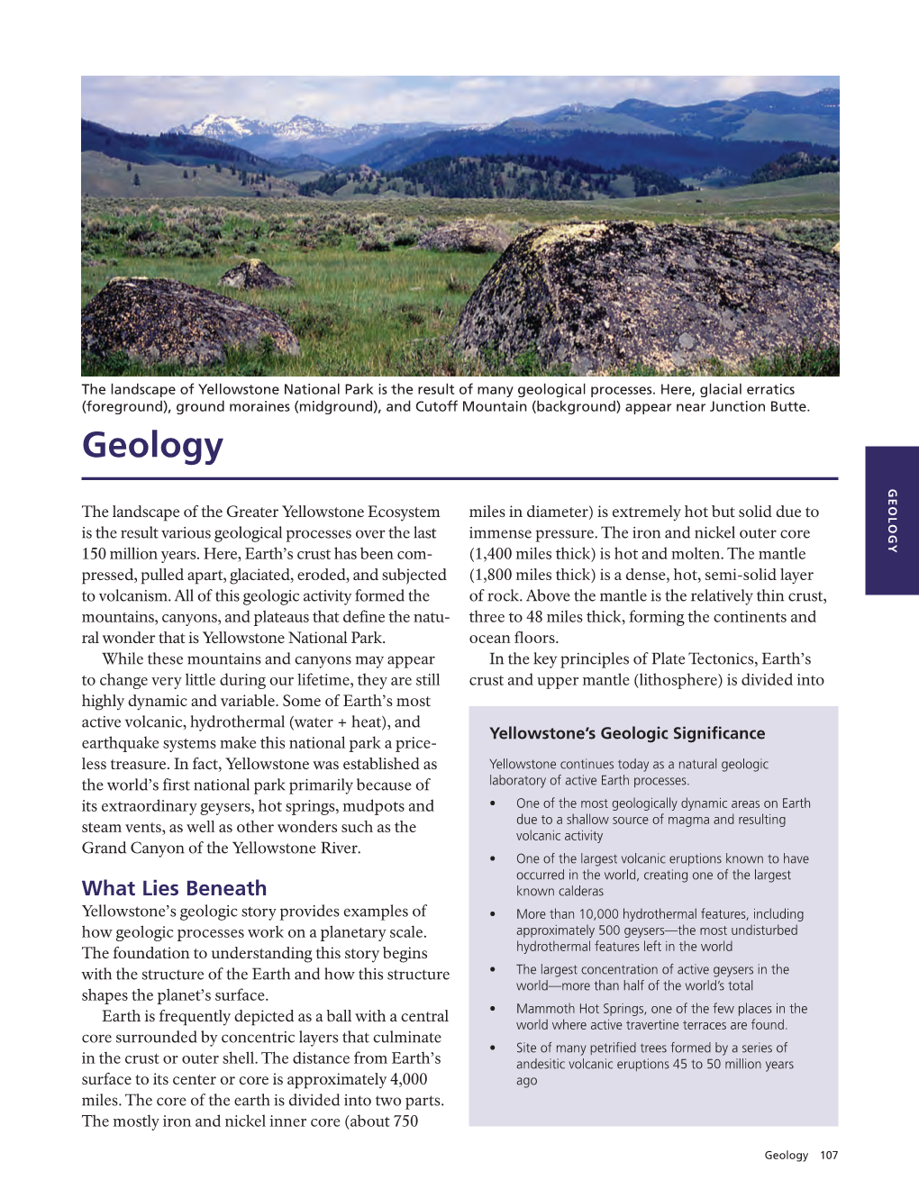 Geology GEOLOGY