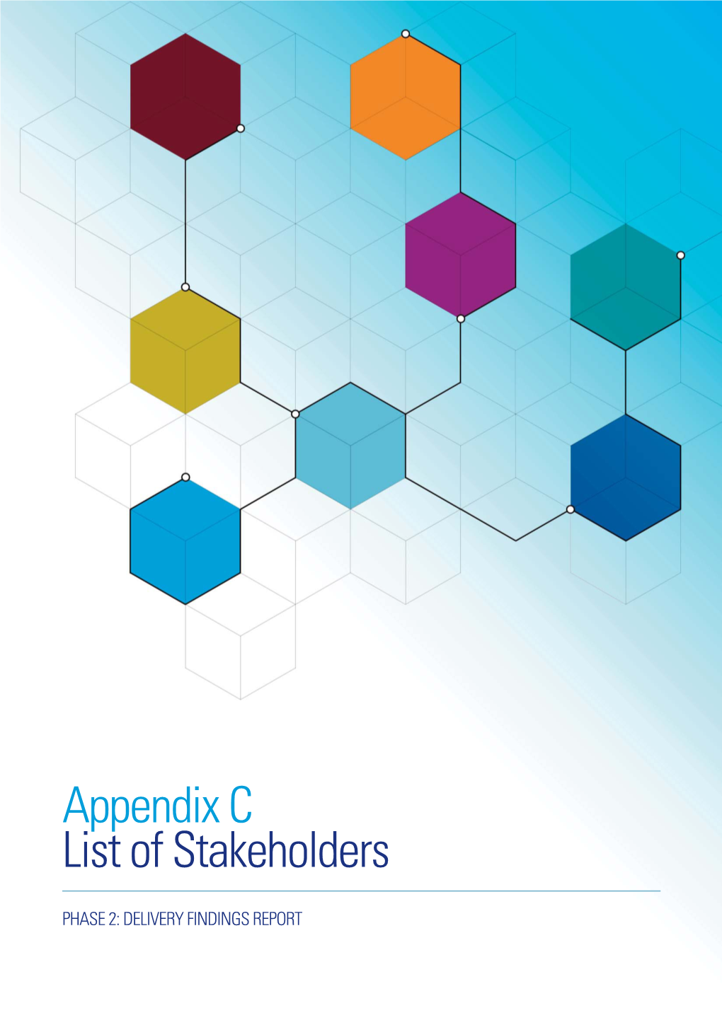 Appendix C List of Stakeholders