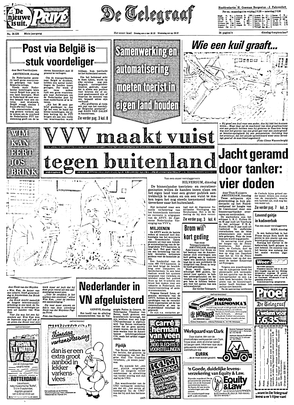 De Telegraaf Maakt U Het Zoeken Naar Een Toekomst En Uw Gesteldheid