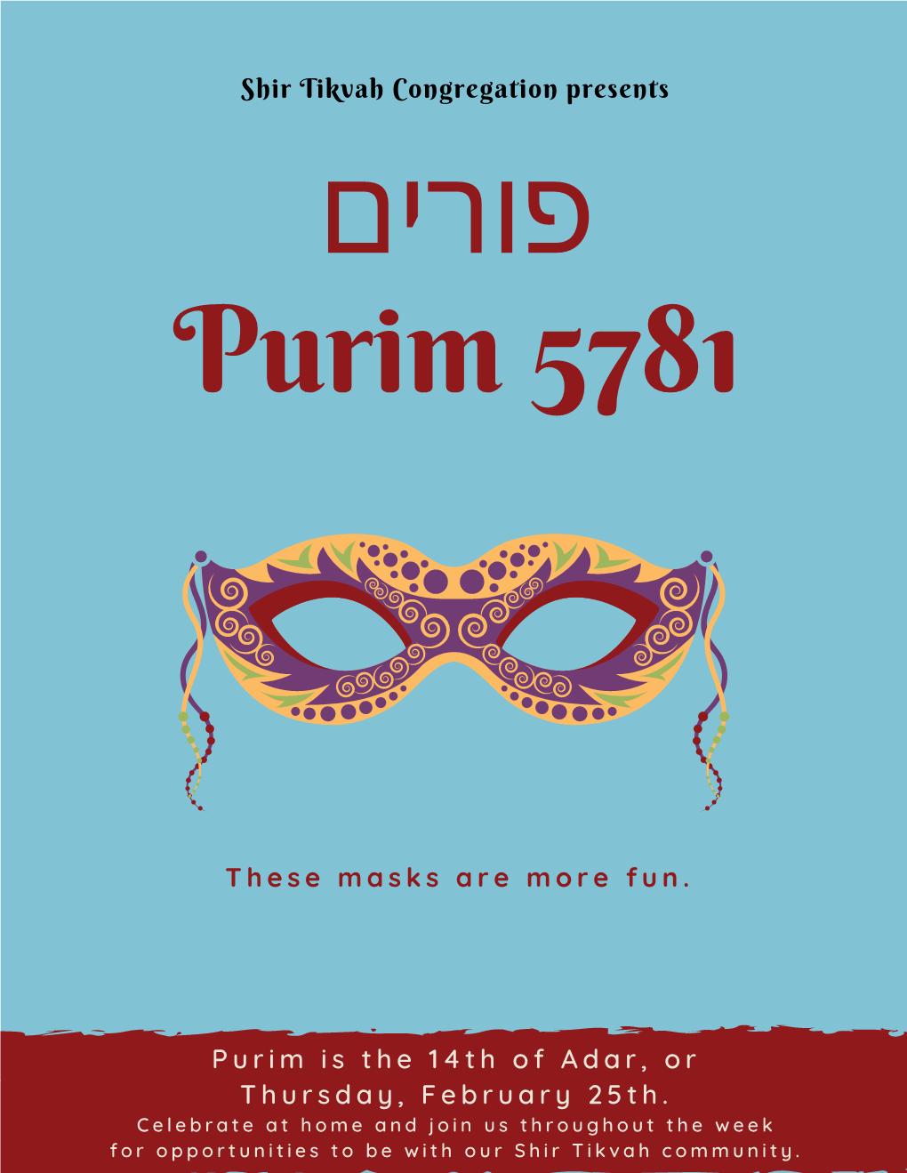 Purim Haggadah to Life