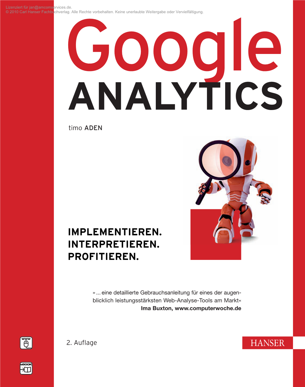 Google Analytics, 2. Auflage