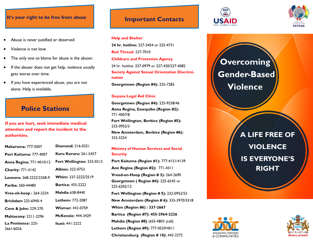 Overcoming Gender-Based Violence