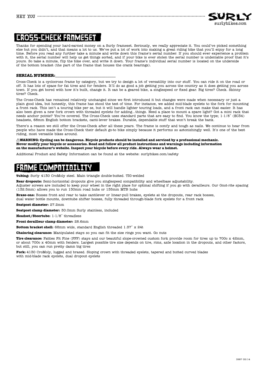 Cross-Check Frameset Frame Compatibility