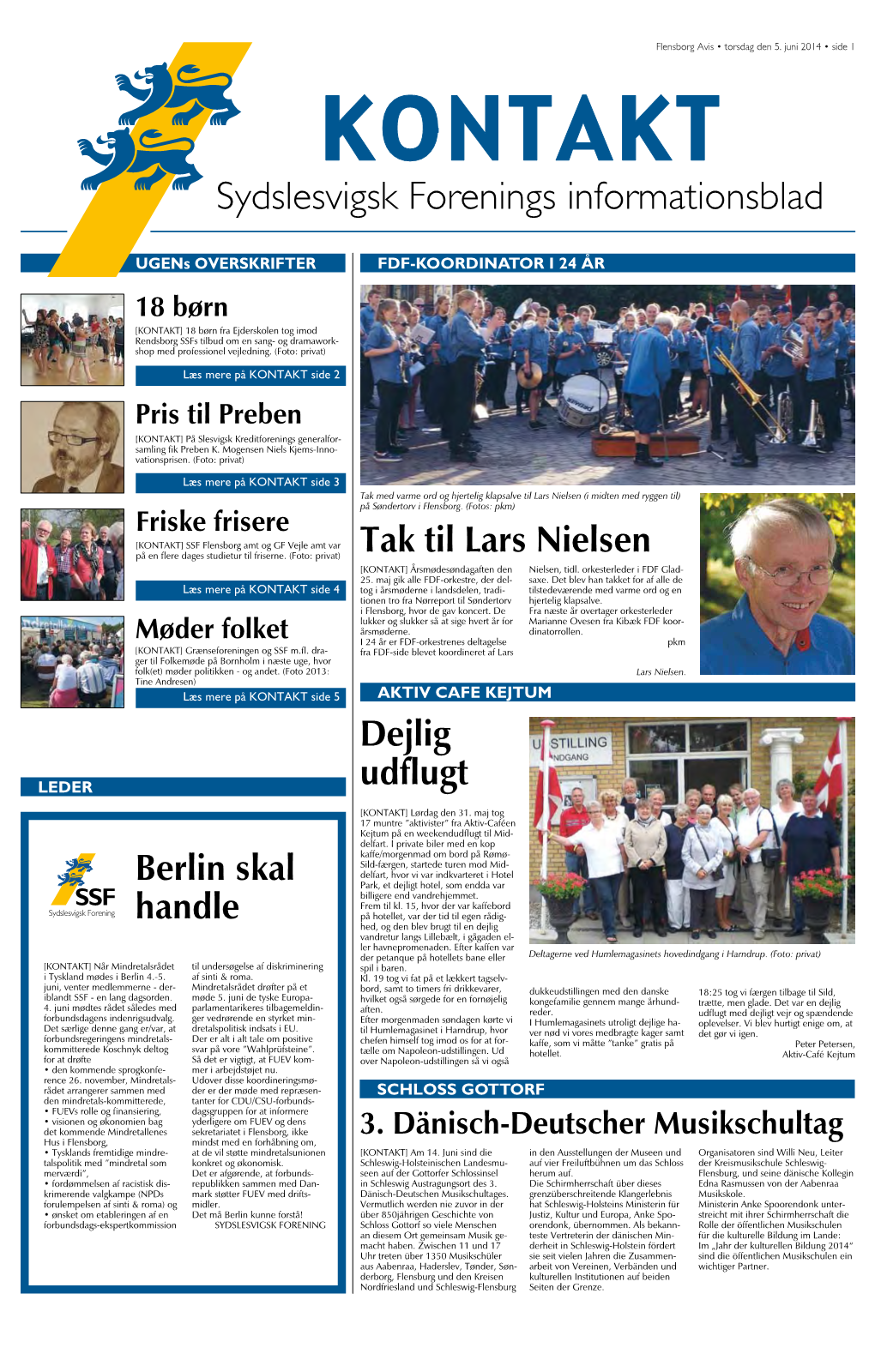 Sydslesvigsk Forenings Informationsblad