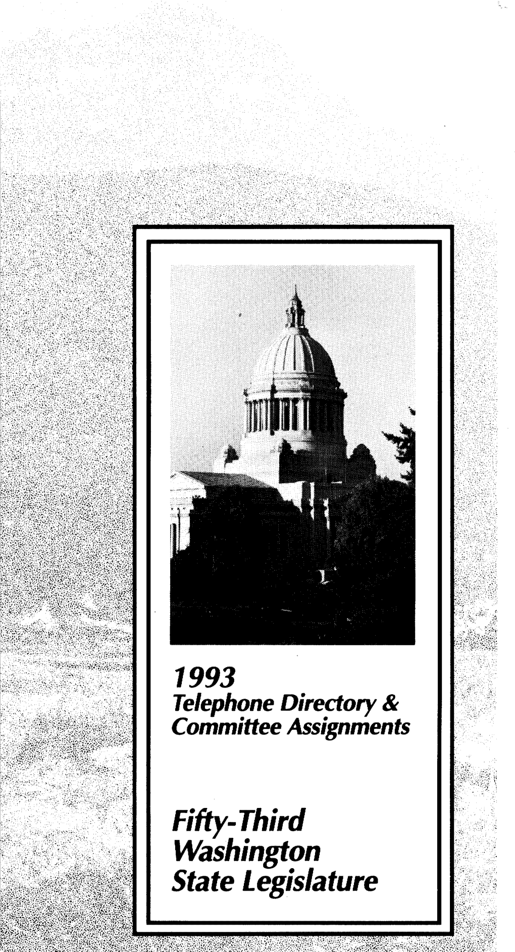 1993 Telephone Directory & Committee Assignments