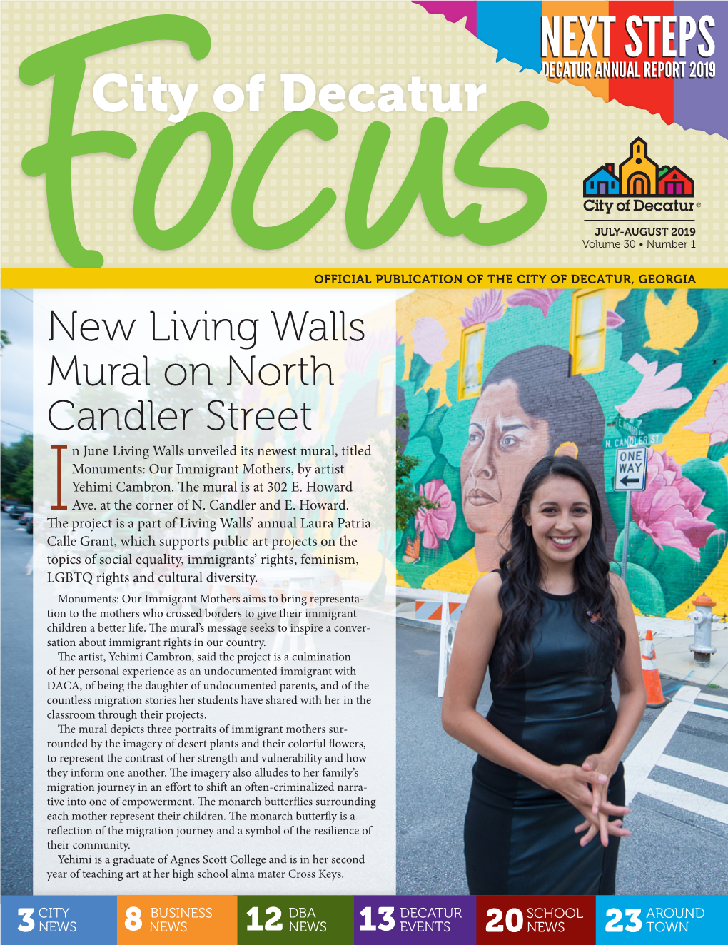 Decatur Focus • JULY-AUGUST 2019 City News