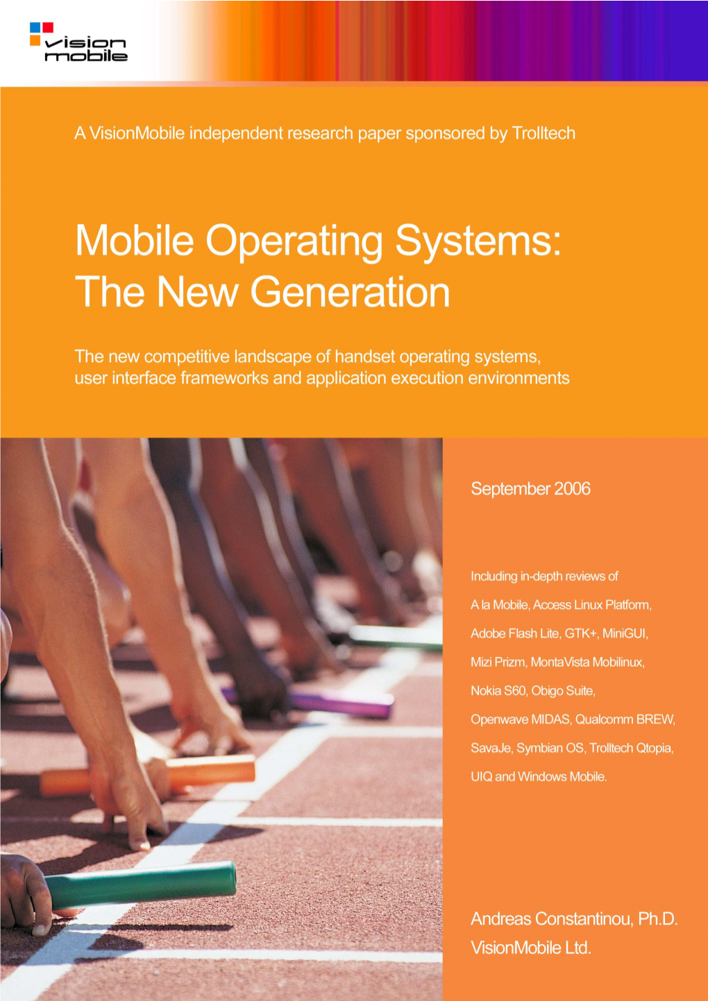 Mobile Operating Systems, the New Generation V1.01 FINAL