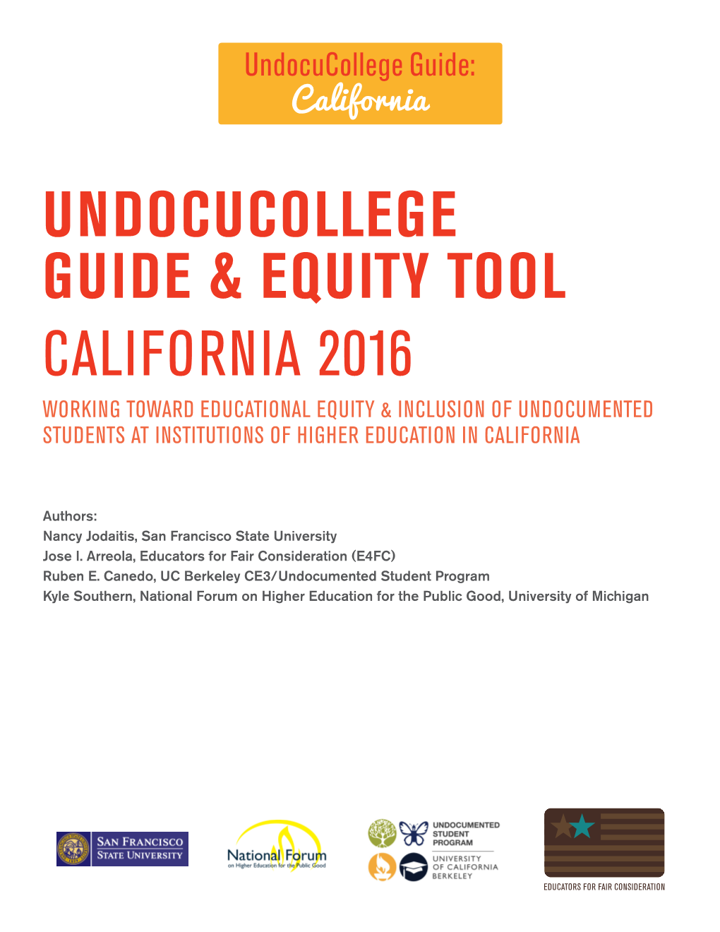 Undocucollege Guide