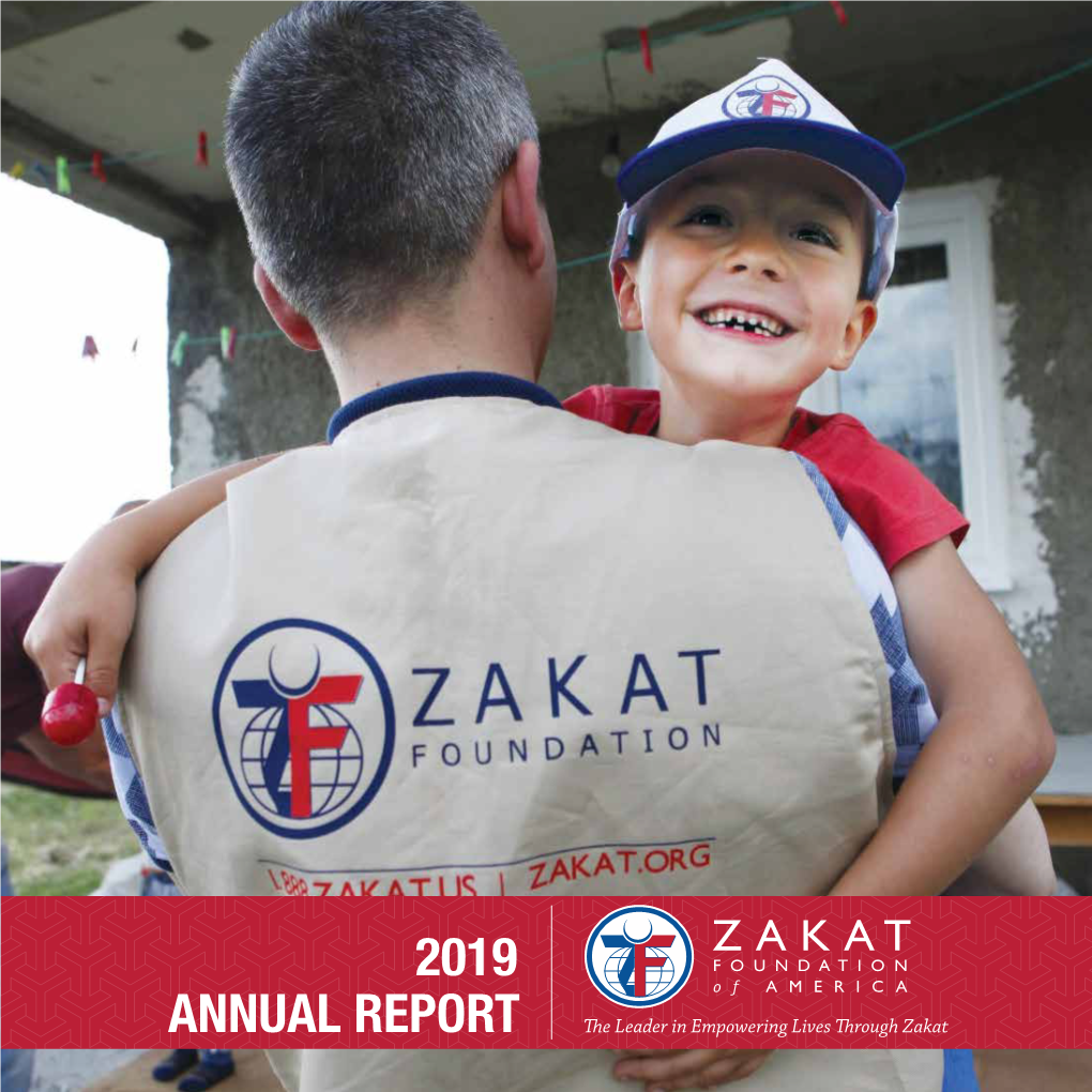 Annual Report 2019 the Zakat Foundation of America Statement of Activities for the Year Ended June 30, 2019
