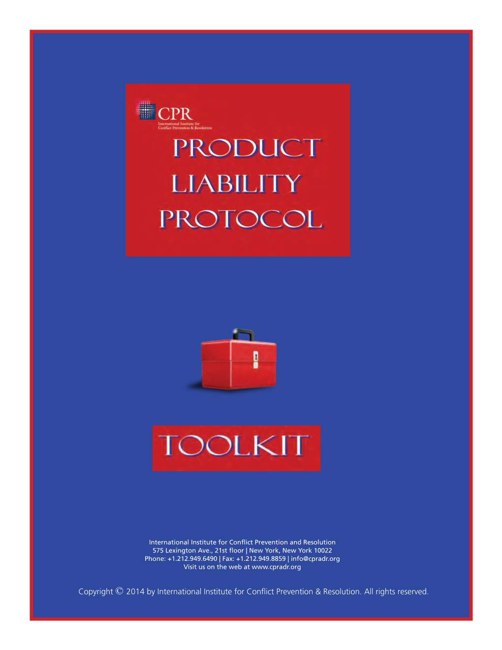 Product Liability Toolkit