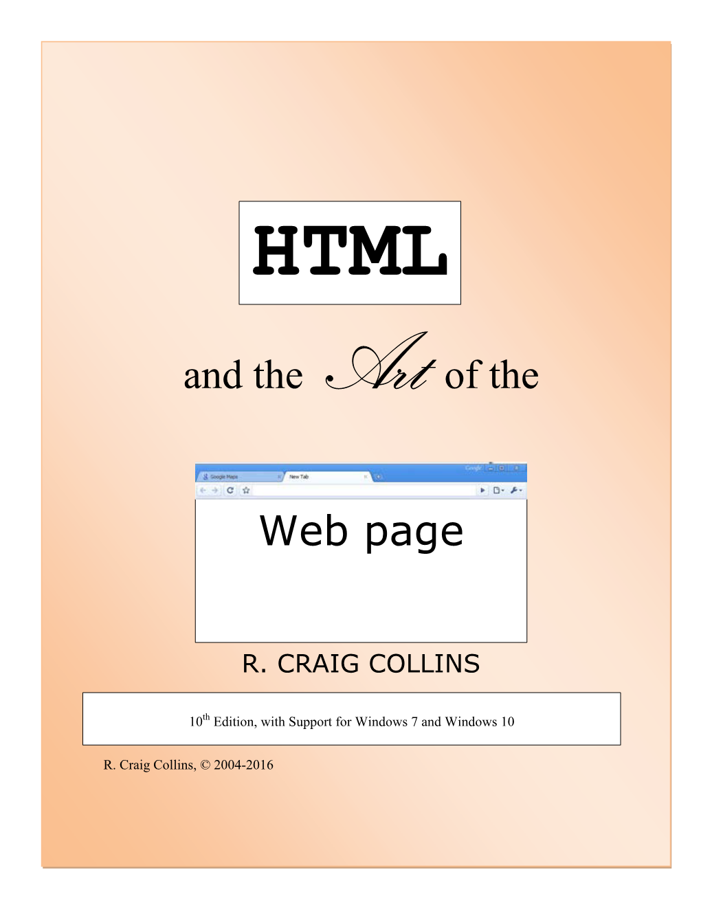 HTML and the Art of Web Pages (Pdf)