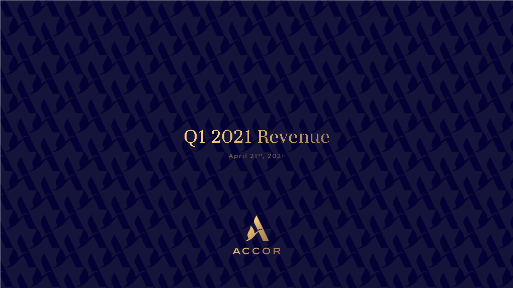 Q1 21 Revenue