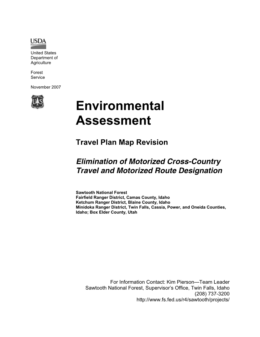 Environmental Assessment