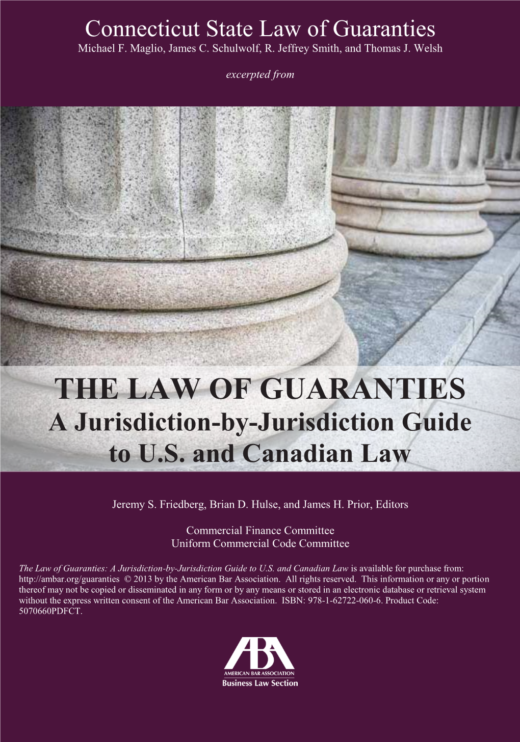 Connecticut State Law of Guaranties Michael F